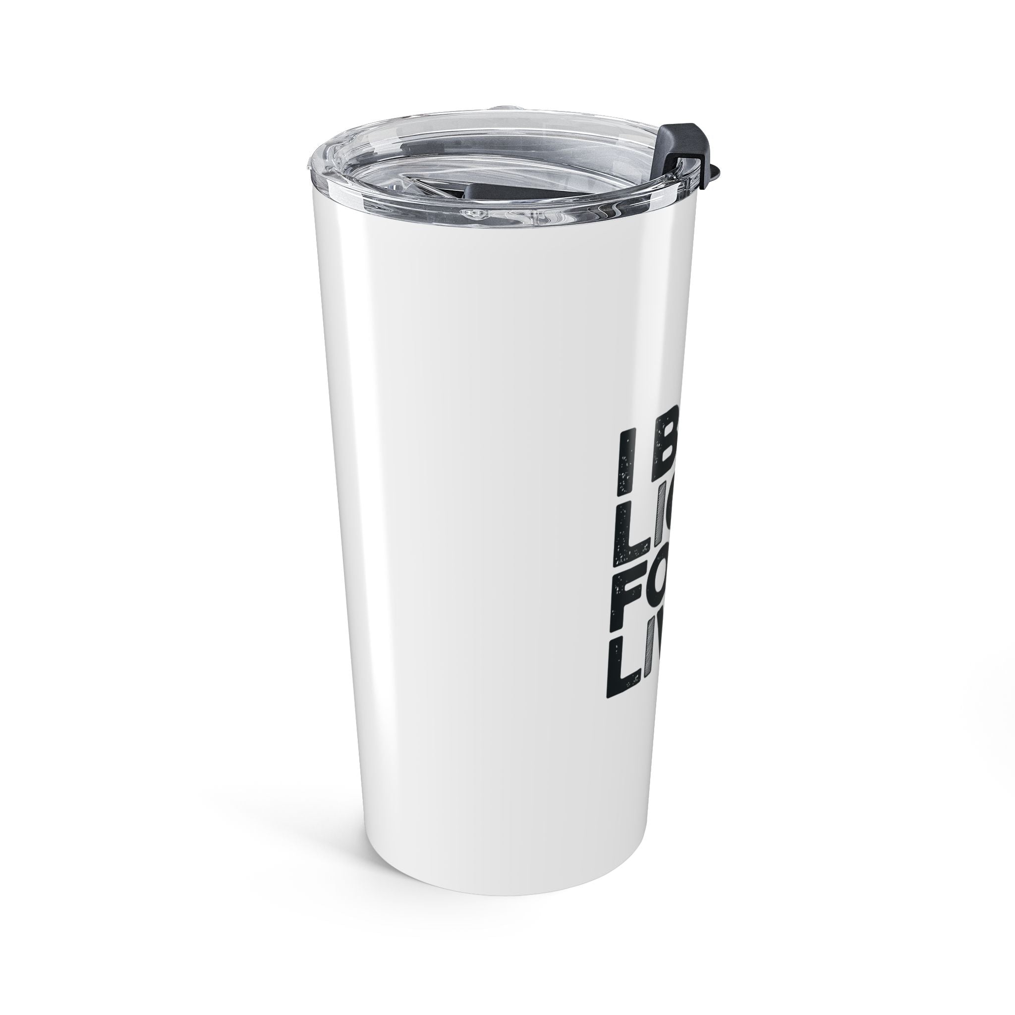 Welder Tumbler - I Bend Light For A Living - Funny Welding Humor 20oz Stainless Steel Cup for TIG MIG Pipe Welders
