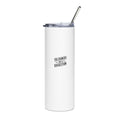 CNC Crash Tolerance 20oz Stainless Steel Tumbler — Machinist Shop Floor Coffee Cup