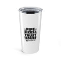 Plumber Tumbler - Pipe Sizes & Trust Issues - 20oz Stainless Steel Insulated Travel Cup for Plumbers, Drain Techs