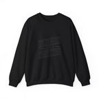CNC Machinist Crewneck Sweatshirt - Tolerance Stack Crash Humor Workwear Badge for Shop Floor Operators