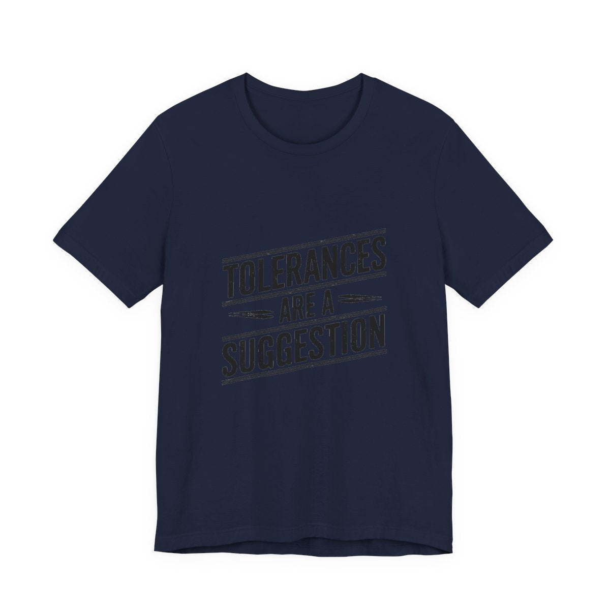 CNC Machinist T-Shirt Tolerance Humor Tee Crash Recovery Shop Floor Workwear Badge Unisex Shirt
