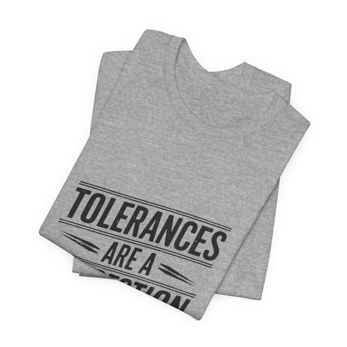 CNC Machinist T-Shirt Tolerance Humor Tee Crash Recovery Shop Floor Workwear Badge Unisex Shirt