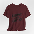 CNC Machinist T-Shirt Tolerance Humor Tee Crash Recovery Shop Floor Workwear Badge Unisex Shirt
