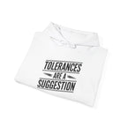 CNC Tolerance Hoodie - Machinist Crash Humor Pullover for Shop Floor Operators