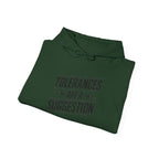 CNC Tolerance Hoodie - Machinist Crash Humor Pullover for Shop Floor Operators