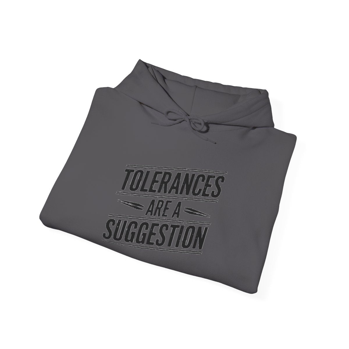 CNC Tolerance Hoodie - Machinist Crash Humor Pullover for Shop Floor Operators