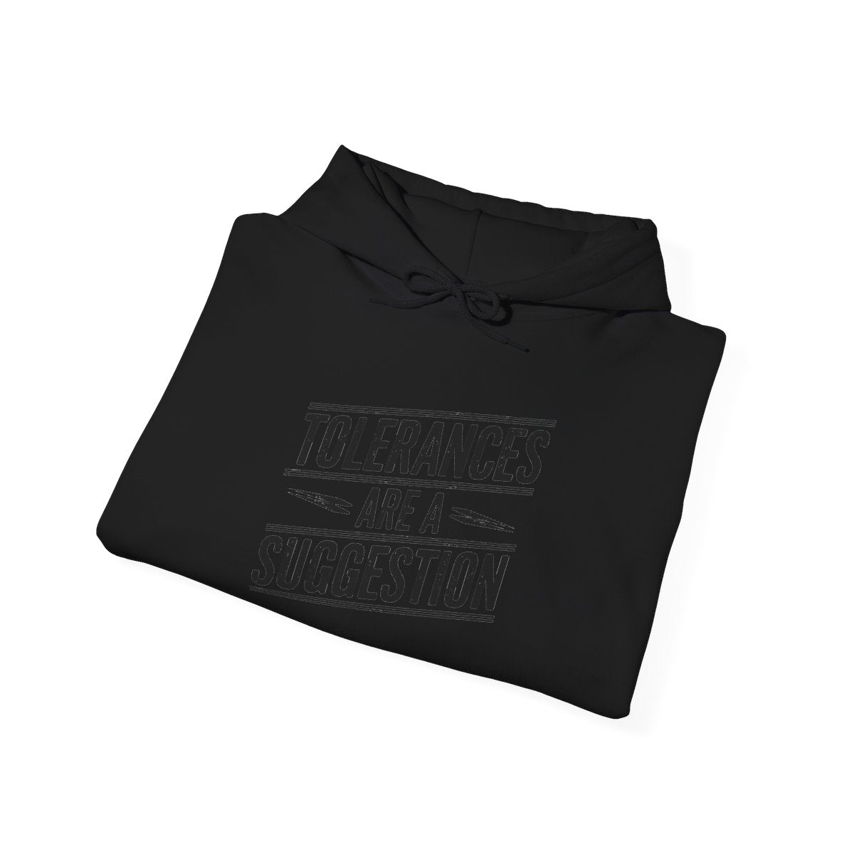 CNC Tolerance Hoodie - Machinist Crash Humor Pullover for Shop Floor Operators