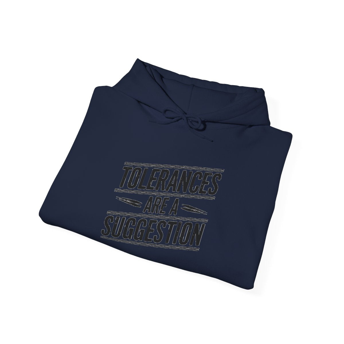 CNC Tolerance Hoodie - Machinist Crash Humor Pullover for Shop Floor Operators