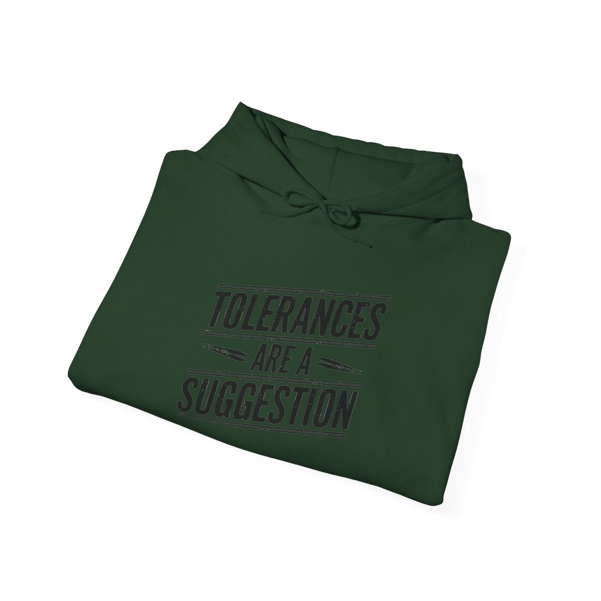 CNC Tolerance Hoodie - Machinist Crash Humor Pullover for Shop Floor Operators