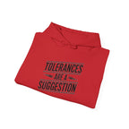 CNC Tolerance Hoodie - Machinist Crash Humor Pullover for Shop Floor Operators