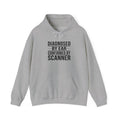 Diagnosed By Ear Confirmed By Scanner Hoodie - Diesel Tech Pullover - Class 8 Truck Mechanic Workwear Sweatshirt