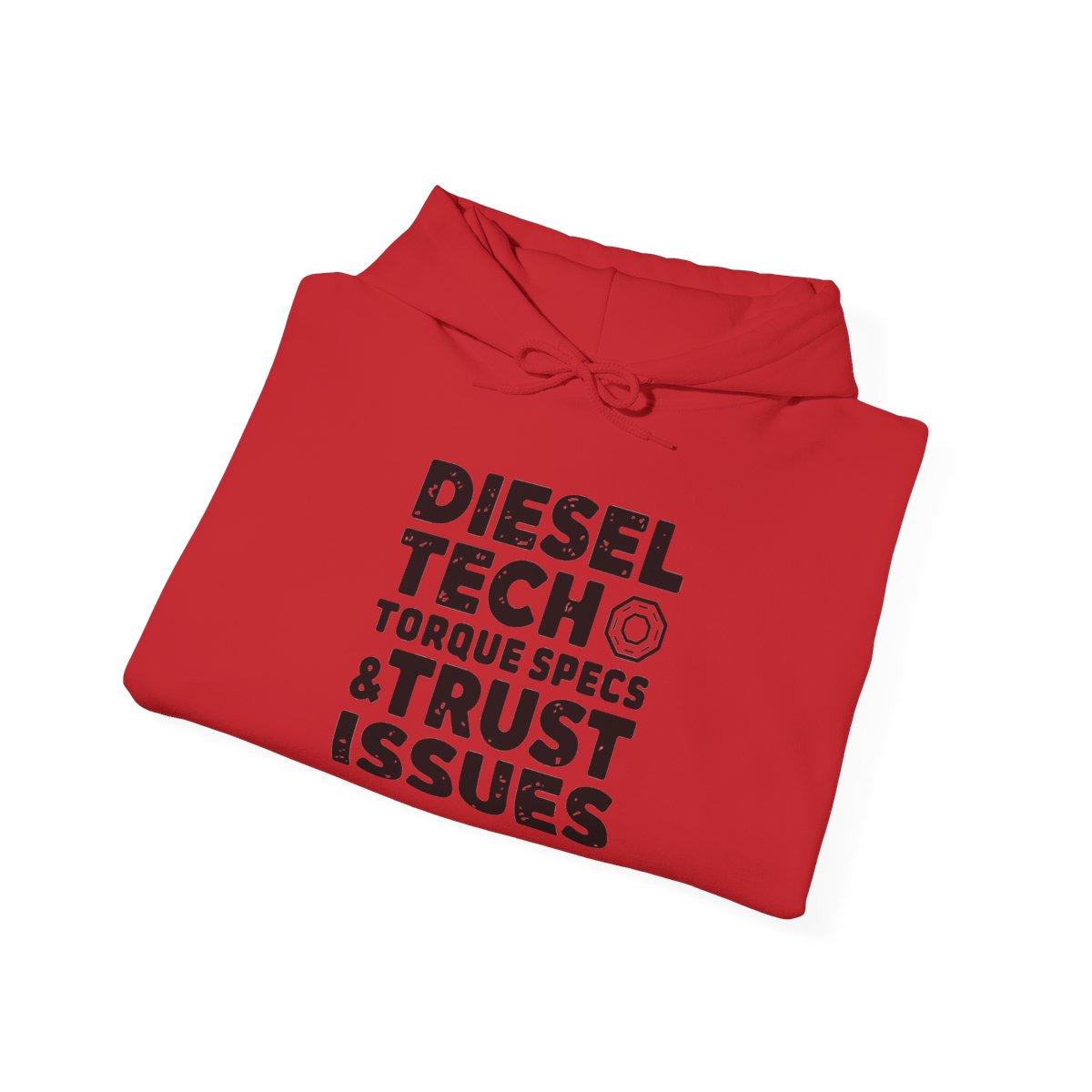 Diesel Tech Hoodie - Torque Specs & Trust Issues - Class 8 Diesel Mechanic Pullover - Heavy Duty Truck Tech Workwear