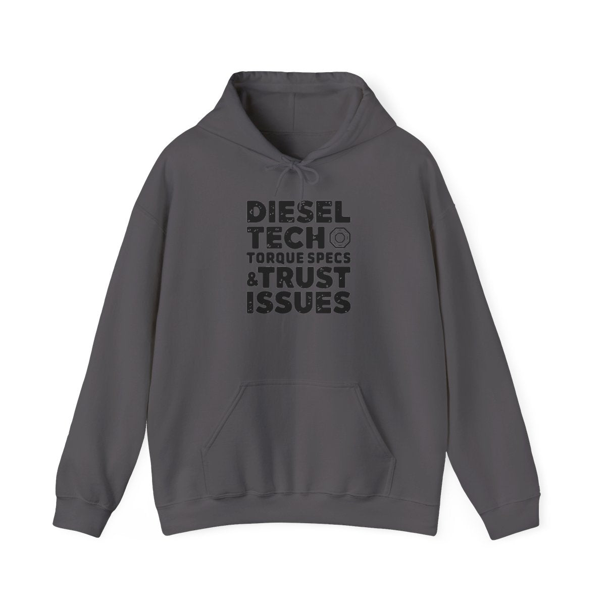 Diesel Tech Hoodie - Torque Specs & Trust Issues - Class 8 Diesel Mechanic Pullover - Heavy Duty Truck Tech Workwear