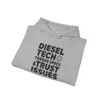 Diesel Tech Hoodie - Torque Specs & Trust Issues - Class 8 Diesel Mechanic Pullover - Heavy Duty Truck Tech Workwear