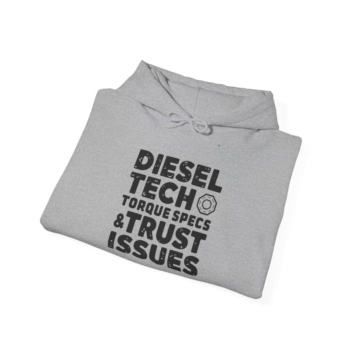 Diesel Tech Hoodie - Torque Specs & Trust Issues - Class 8 Diesel Mechanic Pullover - Heavy Duty Truck Tech Workwear