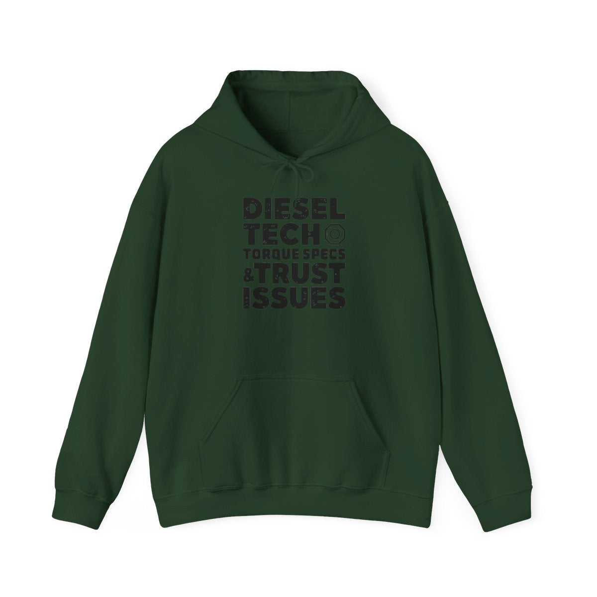 Diesel Tech Hoodie - Torque Specs & Trust Issues - Class 8 Diesel Mechanic Pullover - Heavy Duty Truck Tech Workwear