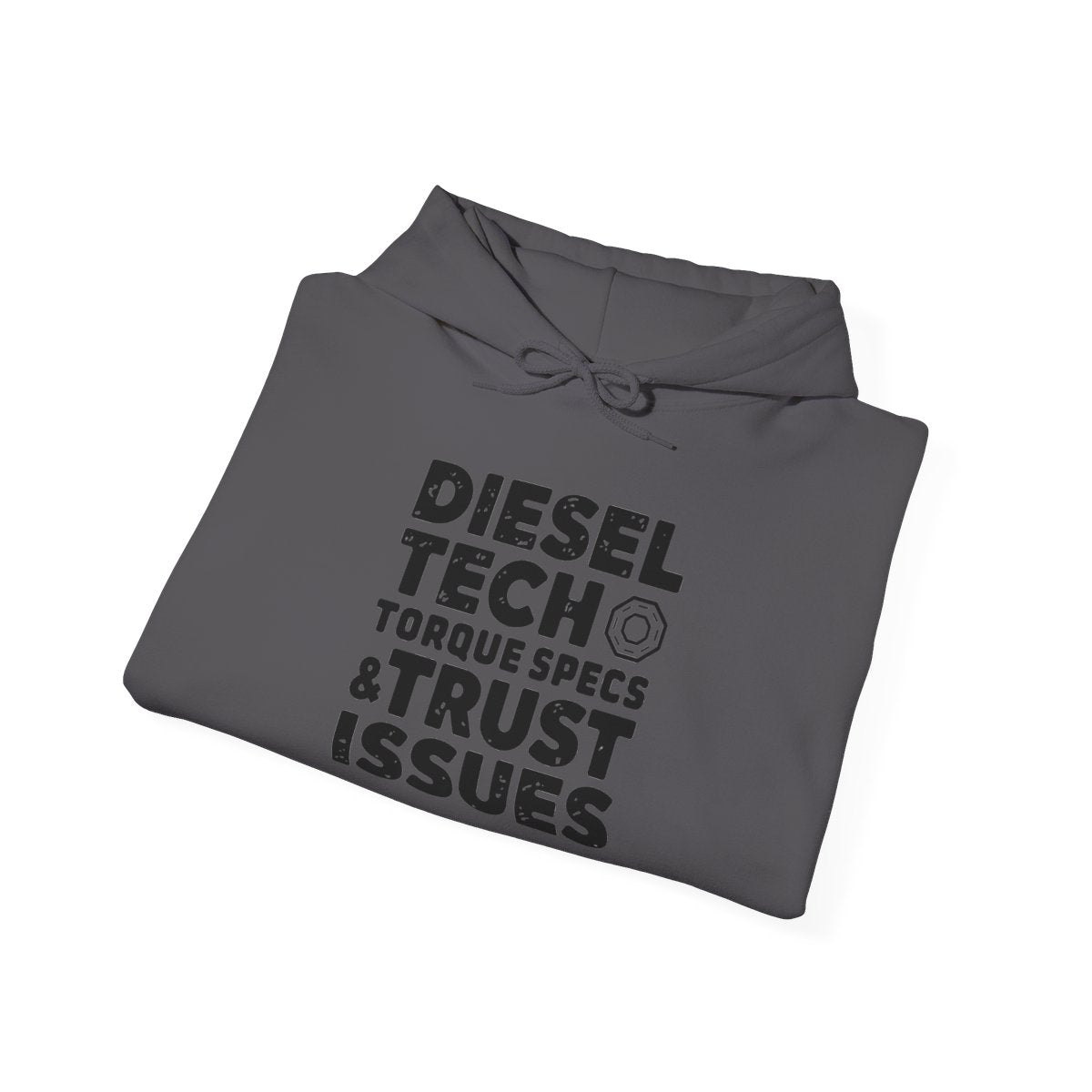 Diesel Tech Hoodie - Torque Specs & Trust Issues - Class 8 Diesel Mechanic Pullover - Heavy Duty Truck Tech Workwear