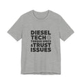 Diesel Tech T-Shirt - Torque Specs & Trust Issues - Class 8 Diesel Mechanic Shirt - Heavy Duty Truck Technician Tee