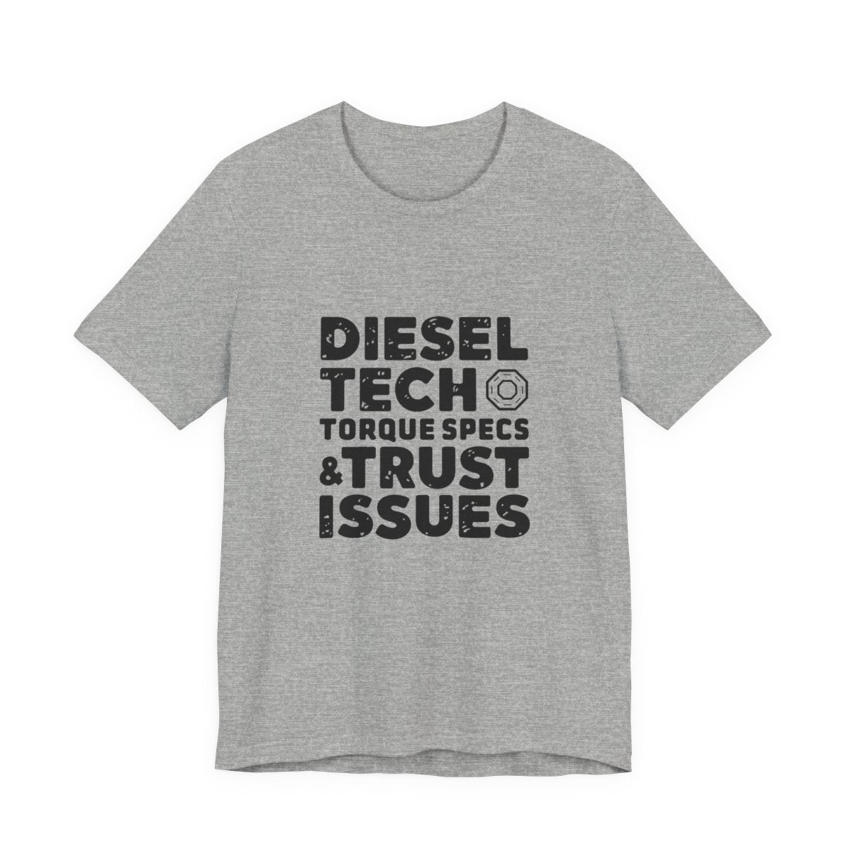 Diesel Tech T-Shirt - Torque Specs & Trust Issues - Class 8 Diesel Mechanic Shirt - Heavy Duty Truck Technician Tee