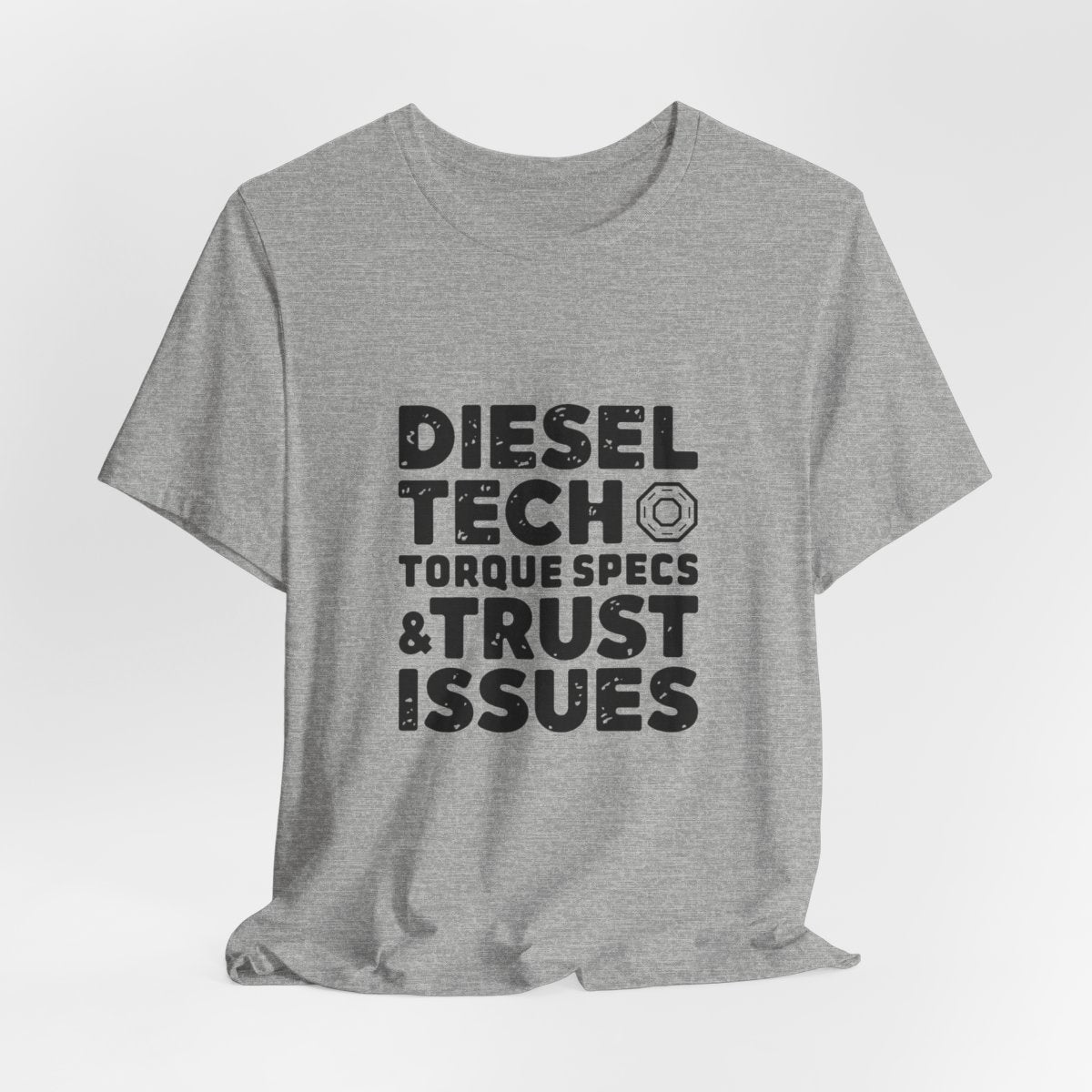 Diesel Tech T-Shirt - Torque Specs & Trust Issues - Class 8 Diesel Mechanic Shirt - Heavy Duty Truck Technician Tee