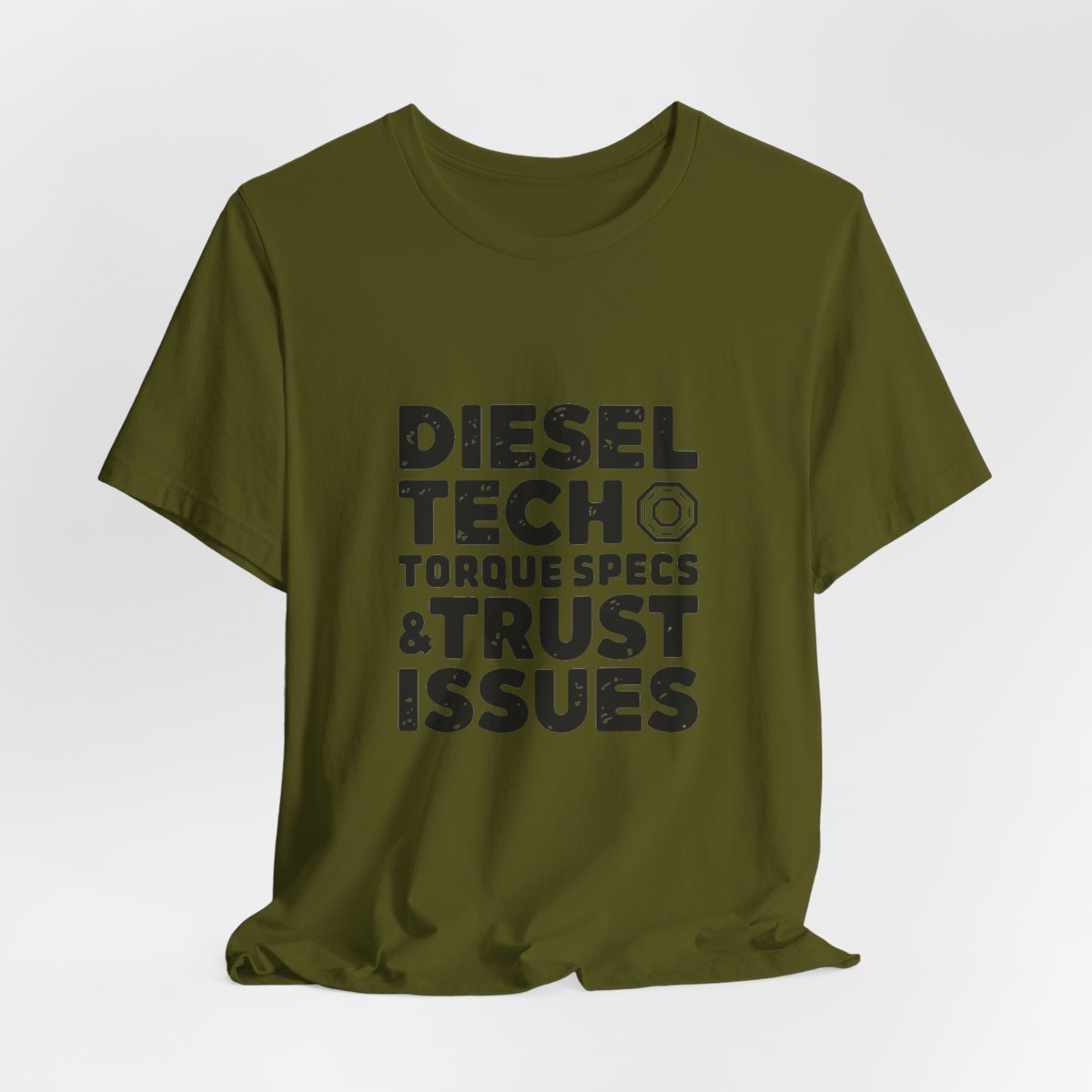 Diesel Tech T-Shirt - Torque Specs & Trust Issues - Class 8 Diesel Mechanic Shirt - Heavy Duty Truck Technician Tee
