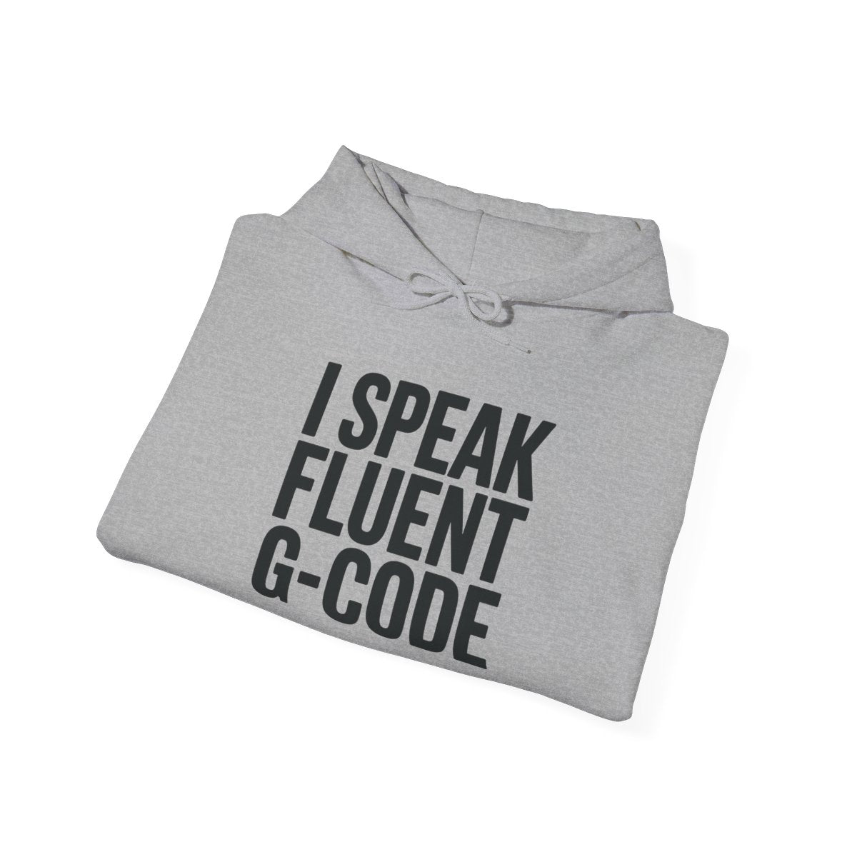 G-Code Fluent Hoodie — CNC Operator Pullover for Mill and Lathe Shop Floor Wear