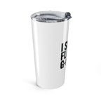 G-Code Fluent Stainless Steel Tumbler 20oz - CNC Machinist Coffee Mug for Shop Floor Operators