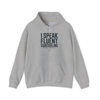 I Speak Fluent Subcooling Hoodie - HVAC Tech EPA 608 Refrigerant Manifold Gauge Pullover