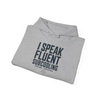 I Speak Fluent Subcooling Hoodie - HVAC Tech EPA 608 Refrigerant Manifold Gauge Pullover