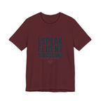 I Speak Fluent Subcooling HVAC Tech T-Shirt EPA 608 Refrigerant Manifold Gauge Workwear Tee