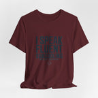 I Speak Fluent Subcooling HVAC Tech T-Shirt EPA 608 Refrigerant Manifold Gauge Workwear Tee