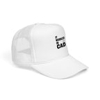 It Worked In CAD Trucker Hat - Mechanical Engineer Humor Snapback for FEA Designers and ME Students