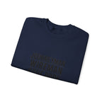 Journeyman Wireman Crewneck Sweatshirt - Code Book and Coffee Inside Wireman Electrician Pullover