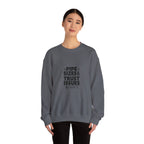Plumber Crewneck Sweatshirt - Pipe Sizes & Trust Issues - Workwear Pullover for Plumbers, Pipefitters, Drain Techs