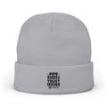 Plumber Knit Beanie - Pipe Sizes & Trust Issues - Cold Shop Hat for Plumbers, Drain Techs, Pipefitters