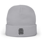 Plumber Knit Beanie - Pipe Sizes & Trust Issues - Cold Shop Hat for Plumbers, Drain Techs, Pipefitters