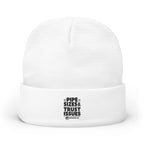 Plumber Knit Beanie - Pipe Sizes & Trust Issues - Cold Shop Hat for Plumbers, Drain Techs, Pipefitters