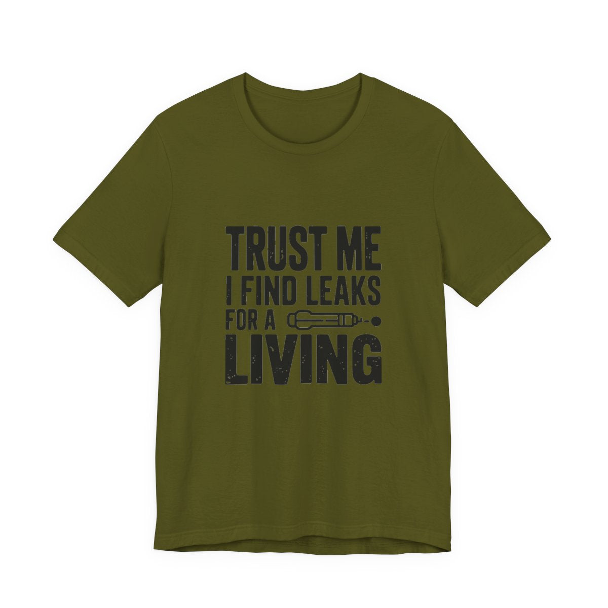 Trust Me I Find Leaks For A Living HVAC Tech T-Shirt Refrigerant Tech EPA 608 Certified Shirt for Licensed AC Technicians