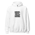 Diesel Tech Hoodie - White