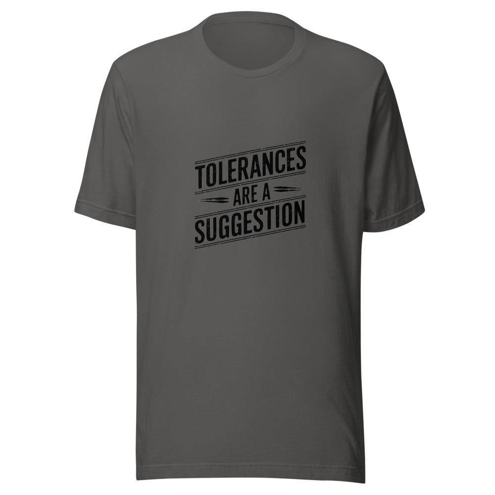 CNC Machinist Tolerance Humor - Asphalt