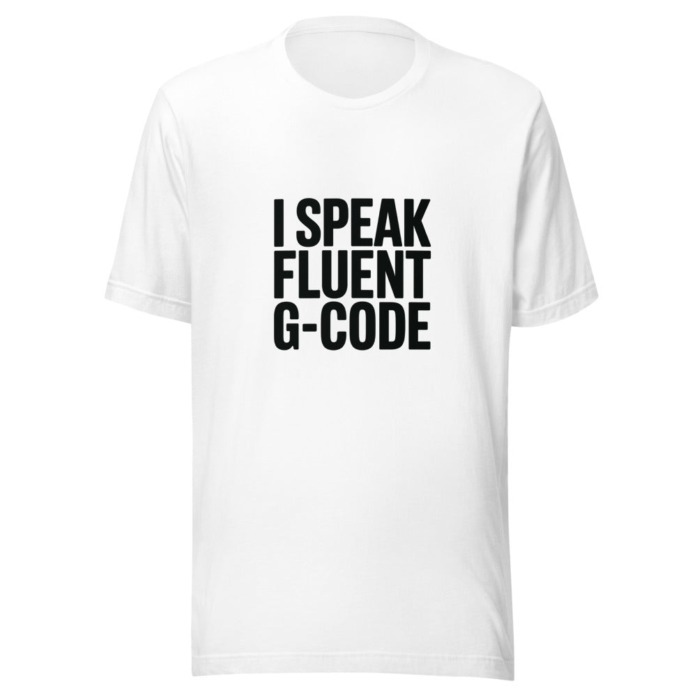 G-Code Fluent CNC Operator - White