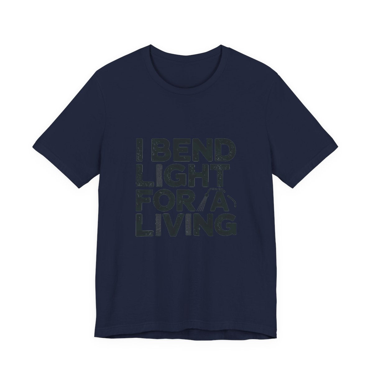 Welder T-Shirt - I Bend Light For A Living - Funny TIG MIG Stick Welder Gift Tee for Pipe Welders, Fabricators, Pipeliners